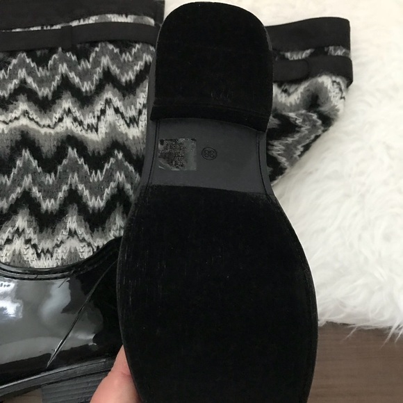 Nomad Hog Knit Shaft Rain/Snow Boots Sz 8 - Picture 6 of 8